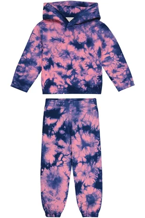 Stella McCartney Tie-dye hoodie and sweatpants set