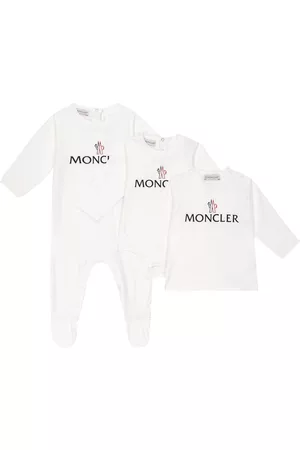 Moncler Baby jersey onesie, bodysuit and top set