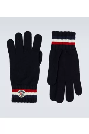Moncler Virgin wool gloves