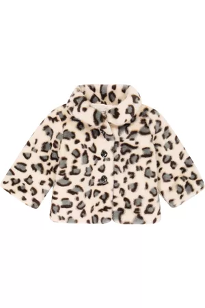 BONPOINT Coats - Baby Douceur leopard-print coat
