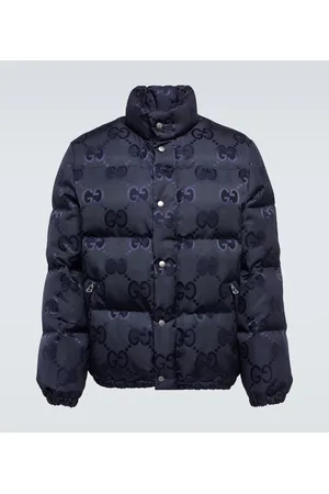 Gucci Think/thank Puffer Jacket in Orange for Men
