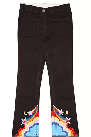 Stella McCartney Straight Jeans - Embroidered straight jeans