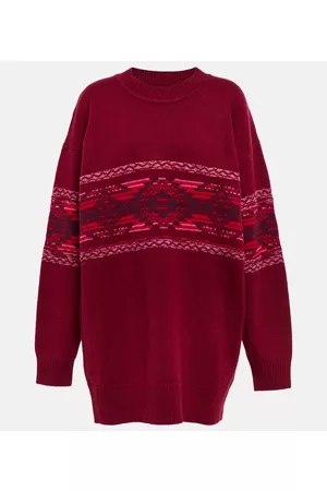 Isabel Marant Avril jacquard wool-blend sweater