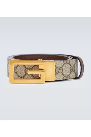 Gucci GG Supreme Canvas reversible belt
