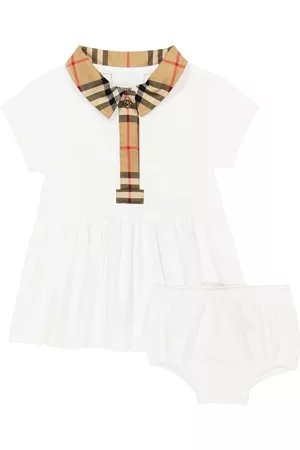 Burberry Sets - Baby cotton dress and bloomers set