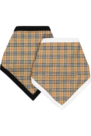 Burberry Sets - Baby set of 2 Vintage Check bibs