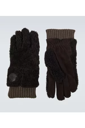 Moncler Shearling gloves