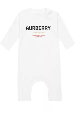 Burberry Baby Logo cotton onesie