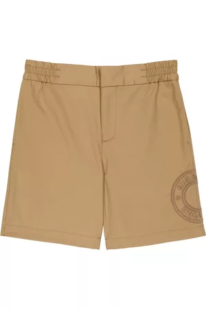 Burberry Kids Shorts - Cotton twill shorts