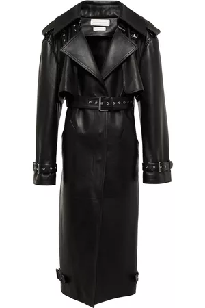 Alexander McQueen Women Leather Jackets - Leather coat