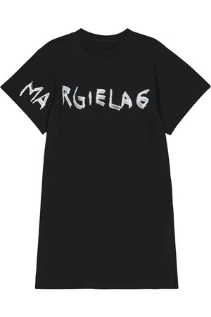 Maison Margiela Logo cotton jersey dress
