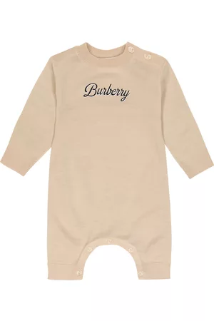 Burberry Rompers - Baby logo wool onesie