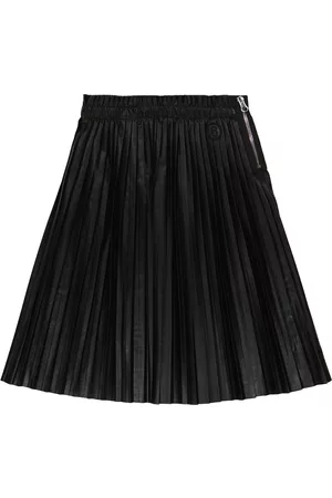 Maison Margiela Faux leather pleated skirt