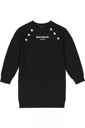 Balmain Baby Casual Dresses - Embellished cotton jersey dress