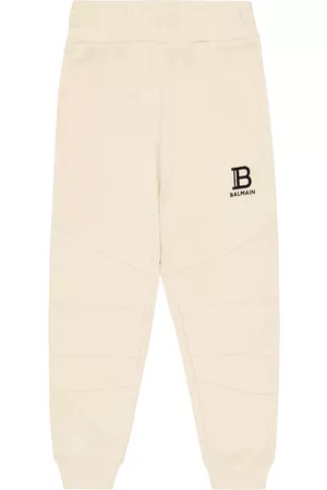 Balmain Logo cotton sweatpants