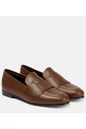 Max Mara Lize leather loafers