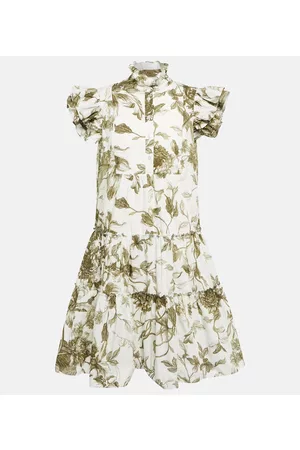 Erdem Pomona printed cotton minidress