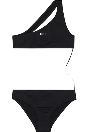 OFF-WHITE Off Stamp one-shoulder bikini