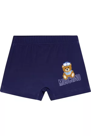 Moschino Baby Swim Shorts - Baby printed swim trunks