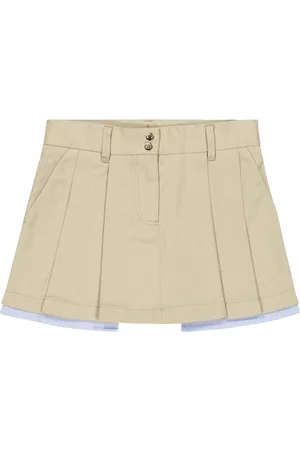 Moncler Baby Skirts - Cotton twill skirt
