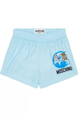 Moschino Baby printed swim trunks