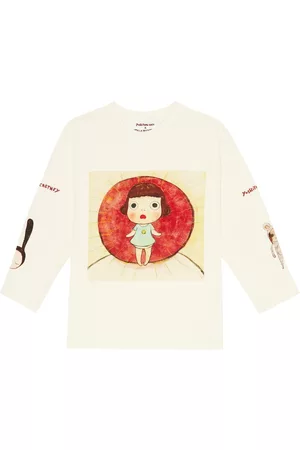 Stella McCartney Kids Tops - X Yoshitomo Nara printed cotton top