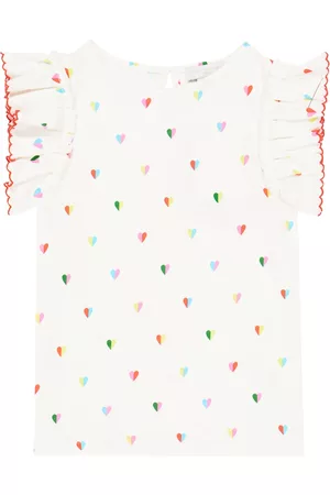 Stella McCartney Kids Tops - Printed cotton top