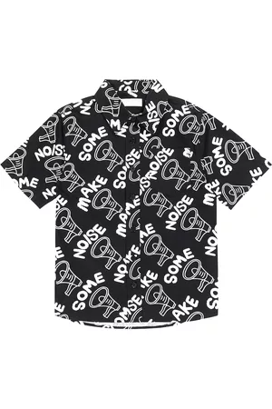 Stella McCartney Kids Shirts - Printed cotton shirt