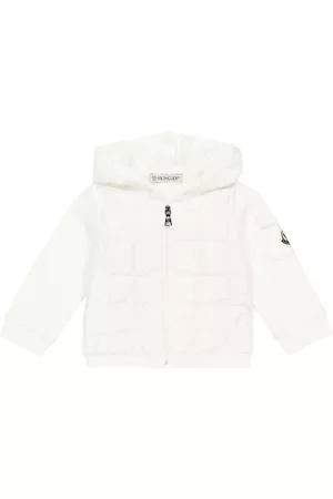 Moncler Baby down-paneled cotton jersey jacket