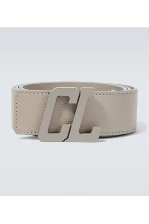 Christian Louboutin Ricky Embossed Belt for Men