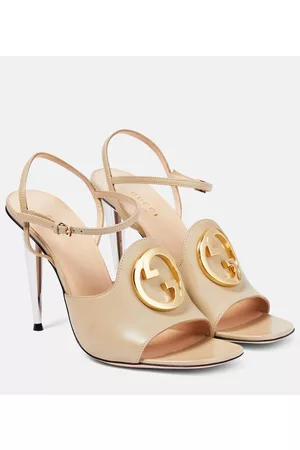Gucci Women Leather Sandals - Blondie leather sandals