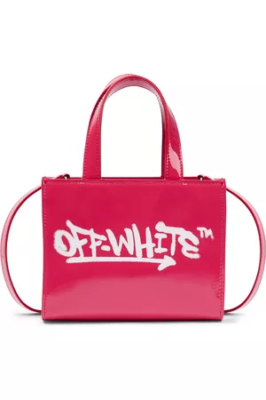 OFF-WHITE Graffiti logo shoulder bag