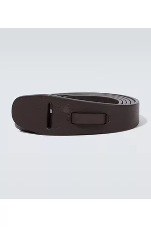 The Row Men Belts - Knotted leather belt