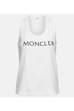 Moncler Women Tank Tops - Logo tank top