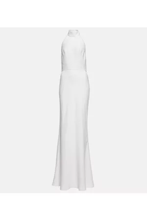 Alexander McQueen Women Halter Neck Dresses - Halterneck gown