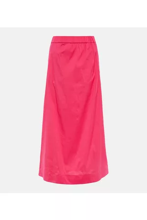 Max Mara Women Midi Skirts - Ricetta poplin midi skirt