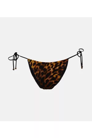 Stella McCartney Women High Waisted Bikinis - Printed high-rise bikini bottoms