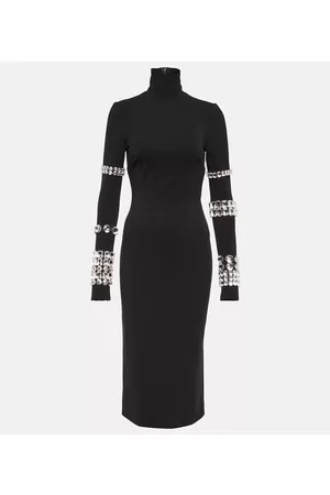 Dolce & Gabbana Women Midi Dresses - X Kim embellished turtleneck midi dress