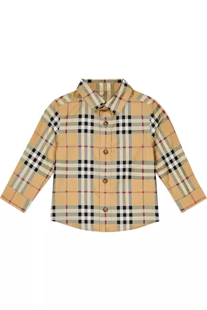 Burberry Tops - Baby Vintage Check cotton shirt