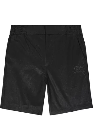 Burberry Kids Shorts - Cotton poplin shorts