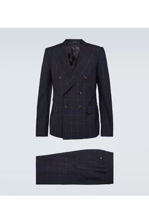 Gucci Men Suits - Checked wool suit