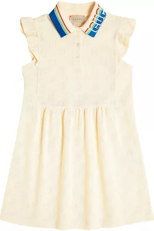 Gucci Baby Casual Dresses - GG cotton polo dress