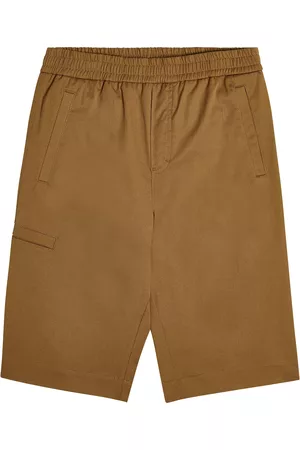 Moncler Kids Twill Shorts - Cotton-blend twill shorts