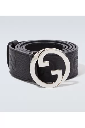 Gucci Men Belts - Blondie Interlocking G leather belt