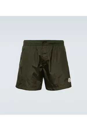 Moncler Men Swim Shorts - Logo swim shorts
