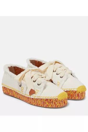 ZIMMERMANN Women Lace-up Espadrilles - Lace-up canvas espadrilles