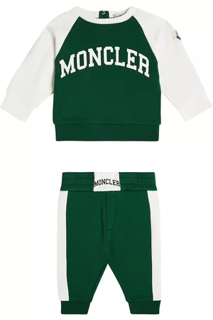 Moncler Tracksuits - Baby cotton-blend jersey tracksuit