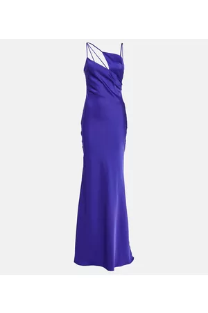 The Attico Women Evening Dresses & Gowns - Melva satin slip gown
