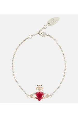 Ariella Embellished Bracelet in Silver - Vivienne Westwood