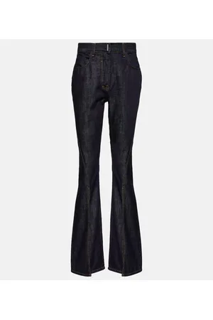 GIVENCHY, Monogram Slim Jeans, Women, Blue 400